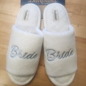 NEW Dearfoam Bride slippers